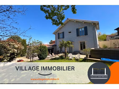 saint-priest manissieux maison familiale avec piscine sur 502 m² de terrain