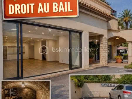 local commercial de 70 m² à mougins