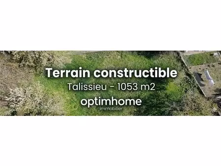 vente terrain 1053 m² artemare (01510)