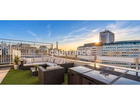 bien rare et exclusif – duplex 5 pièces  4 terrasses et 1 rooftop privatif  vue tour eiffe