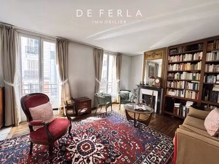 paris xivème - rue henri regnault - appartement familial lumineux et calme à rénover