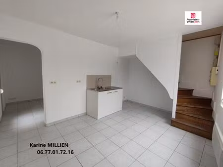 la madeleine de nonancourt 27320 maison entièrement rénovée - 1 étage - 2 chambres - 120 0