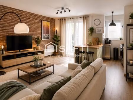 appartement t2 de 38 m² – toulouse (quartier météo france)