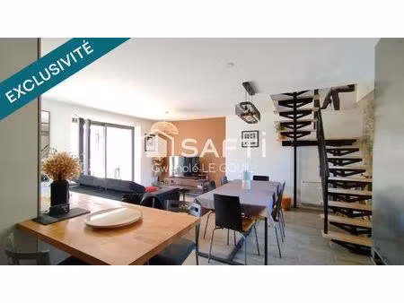 maison rénovée et meublée au cœur de l’aiguillon-sur-vie.