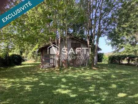 terrain + bâtiment + permis accordé - araujuzon.