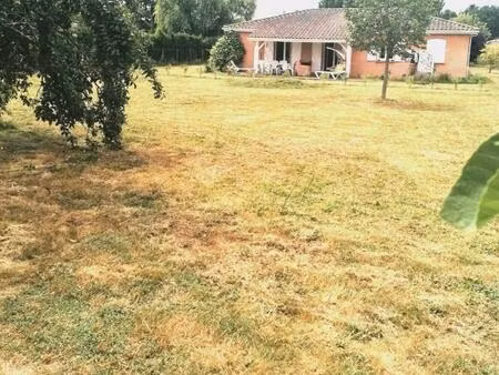 maison et grand terrain 4 pièces