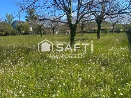 superbe terrain a batir a prayssac hyper centre