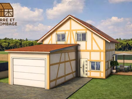 maison neuve à colombage re2020 - 100 m²  5 ares