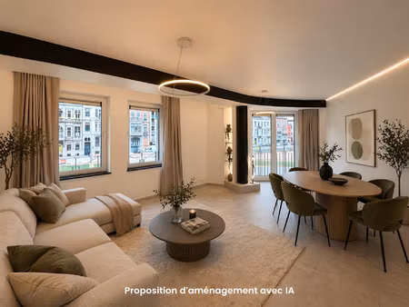 appartement te huur in luik met 2 slaapkamers