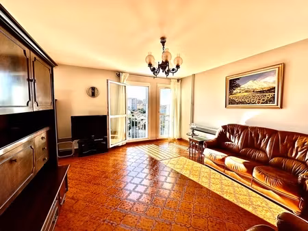 marseille 4e / 13e – secteur chutes-lavie t4/5 traversant – 93 m² – vue panoramique – copr