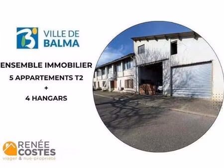 vente en nue propriété - f78 ans - balma (31130)
