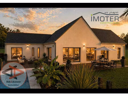 terrain + projet de construction ? maison contemporaine 145 m²