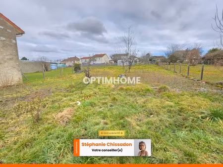 en exclusivite jolie terrain de 583 m² avec cu operationnel positif