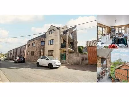 appartement à vendre avec terrasse et 1 chambre   mont-sur-marchienne (vbe13824)