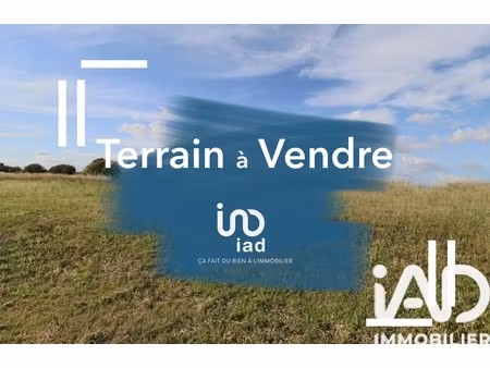 vente terrain à bâtir 1 300 m²