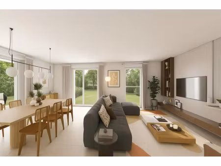 bel appartement t4 avec terrasse et jardin