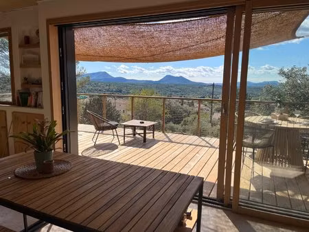 maison contemporaine écologique avec vue exceptionnelle