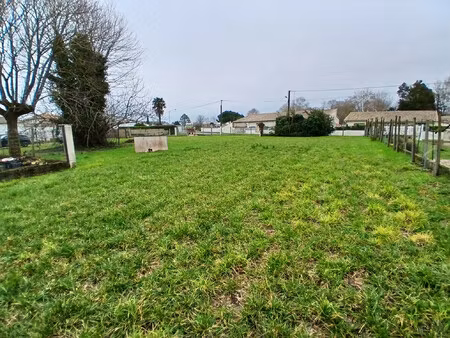 achat terrain 422m² st georges de didonne 17110