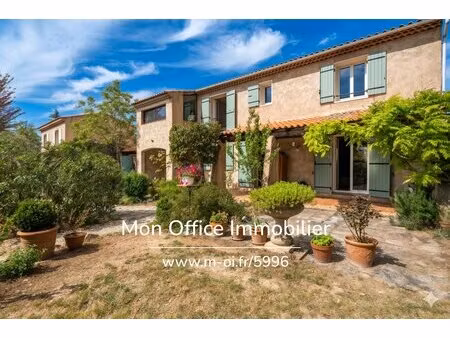 référence : 5996-jdo - maison familiale avec piscine et atelier indépendant à venelles