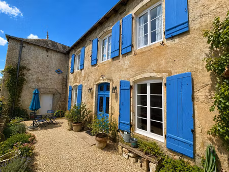 vente renovated stone house with panoramic views over the vienne valley and viaduct