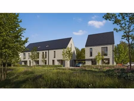 energiezuinige halfopen bebouwing met 4 slpk’s