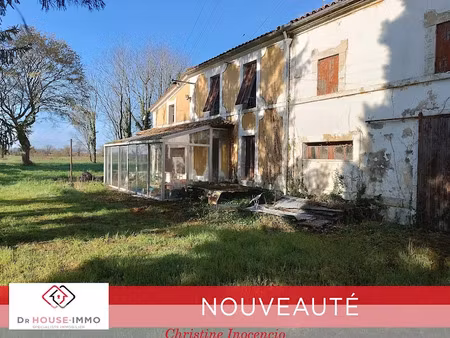 vente maison 7 pièces 165 m² à belluire (17800)  218 400 €