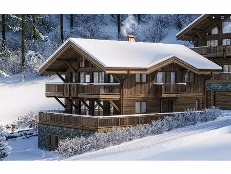 ski-in  chalet semi-chalet de 4 chambres à vendre à chatel  en construction
