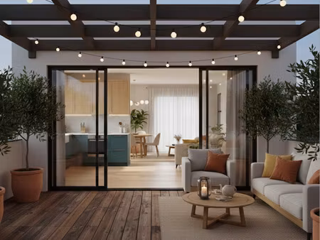 5 pieces de standing - grande terrasse  parkings