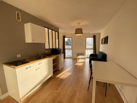 a louer - nantes canclaux mellinet - type 1 bis meublé de 33.89 m²