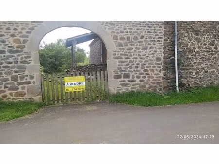 grange en pierres avec grand terrain