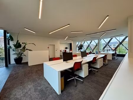 modern gebruiksklaar gemeubeld kantoor aan de oude dokken ontworpen door caan architecten.