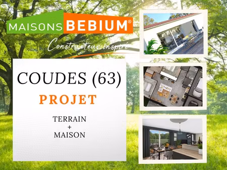 vente terrain à construire 419 m² coudes (63114)