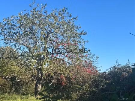 terrain à bâtir de 880 m2  à 10 min de coutras ...