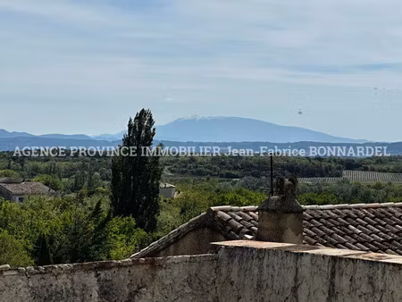 vente maison de village 4 pièces 156m2 grignan 26230 - 233000 € - surface privée