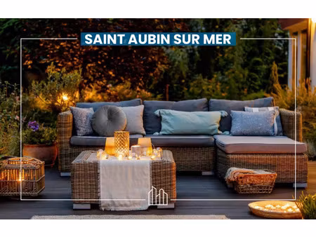 vente appartement neuf 3 pièces 69m2 saint-aubin-sur-mer - 286900 € - surface privée