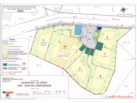 terrain a bätir 383 m²
