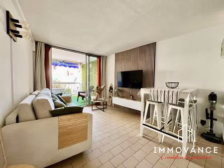 accès direct plage-appartement avec terrasse rénové-idéal pi