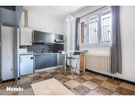 appartement t1 de 26 m2 à grenoble 38100  rue des champs elysées