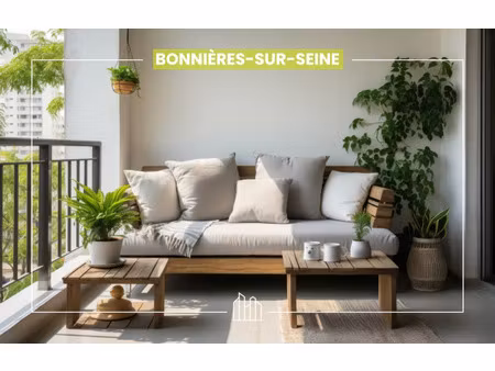 vente appartement neuf 2 pièces 37m2 bonnières-sur-seine - 176900 € - surface privée