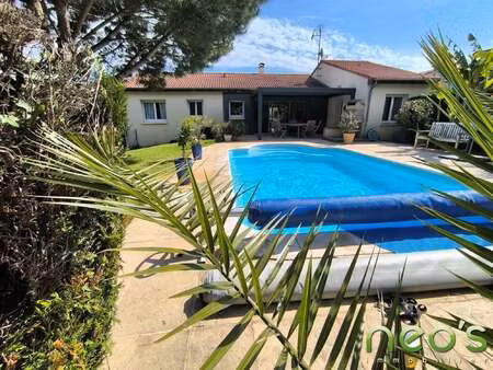 vente maison piscine à la poitevinière (49510) : à vendre piscine / 118m² la poitevinière