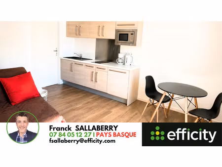 appartement 1 pièce - 20 m²