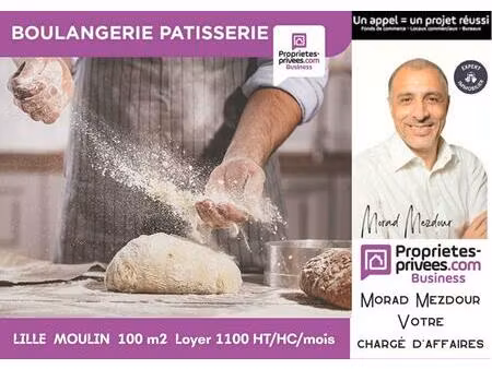 agglomération tourcoing - fonds de commerce boulangerie patisserie