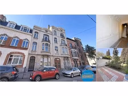 immeuble de rapport à vendre avec terrasse et jardin   etterbeek (vbe14165)