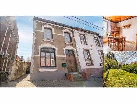 maison à vendre avec terrasse et jardin   jumet (vbe13821)