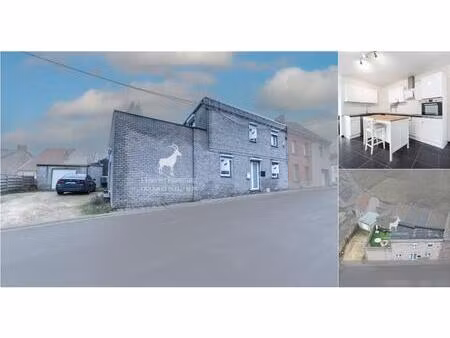 maison à vendre avec garage et terrasse   marchienne-au-pont (vbe14059)