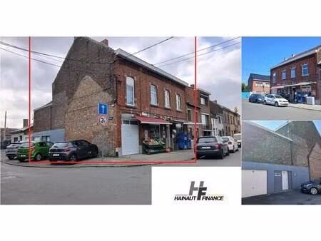 immeuble mixte à vendre avec garage et 5 chambres   quaregnon (vbe13799)