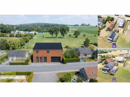 immeuble de rapport à vendre avec garage et 3 chambres   obigies (vbe14229)