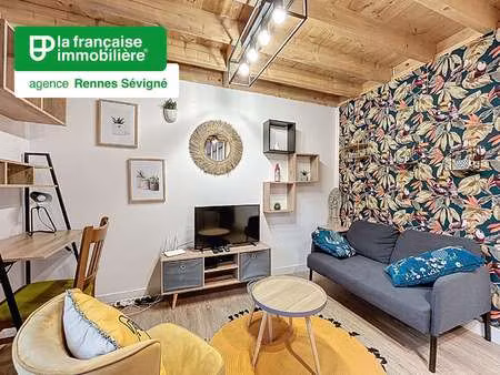 location appartement t1 meublé à rennes jeanne d'arc (35000) : à louer t1 meublé / 23m² re