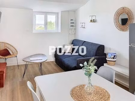 location appartement 2 pièces meublé à saint-martin-de-brehal (50290) : à louer 2 pièces m