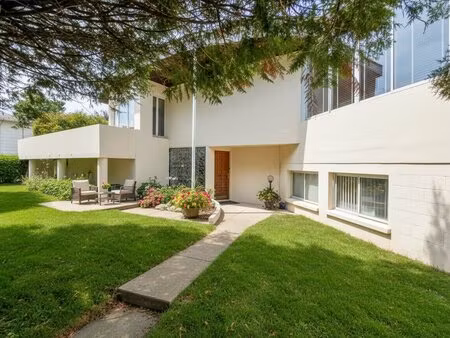 91- itteville - maison d'architecte circulaire 260 m² parc arboré de 1 200 m² sans...